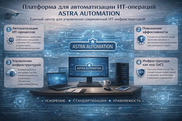Платформа для автоматизации ИТ-операций Astra Automation: назначение, возможности и практическая роль в современной инфраструктуре